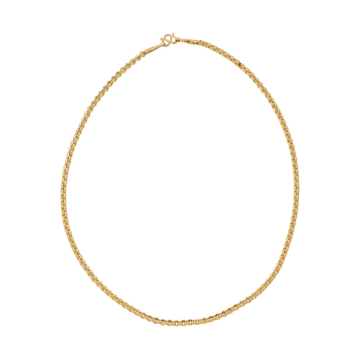 23K Yellow Gold ( 95.8% Purity) Designer Necklace with S-Clasp 18 Inch 8321686 0