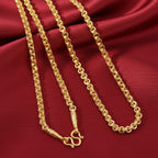 23K Yellow Gold ( 95.8% Purity) Designer Belcher Necklace (Size 18), Gold Wt. 4.00 Gms.