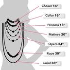 One Time Deal - Natural Labradorite (Rnd) Beads Necklace (Size 20) with Magnetic Clasp in Rhodium Overlay Sterling Silver 746.5Ct.