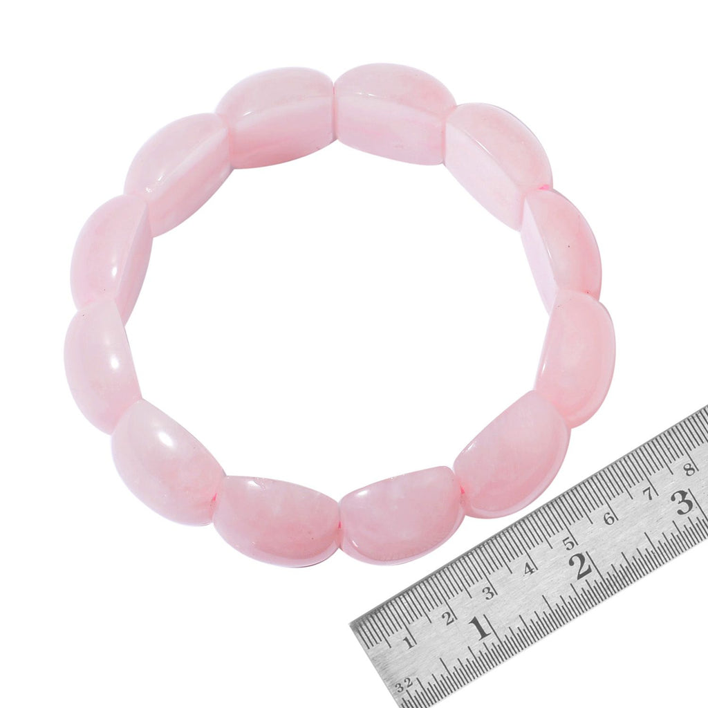 Rose Quartz Bracelet (Size - 7.5) 438.00 Ct._2461503_1