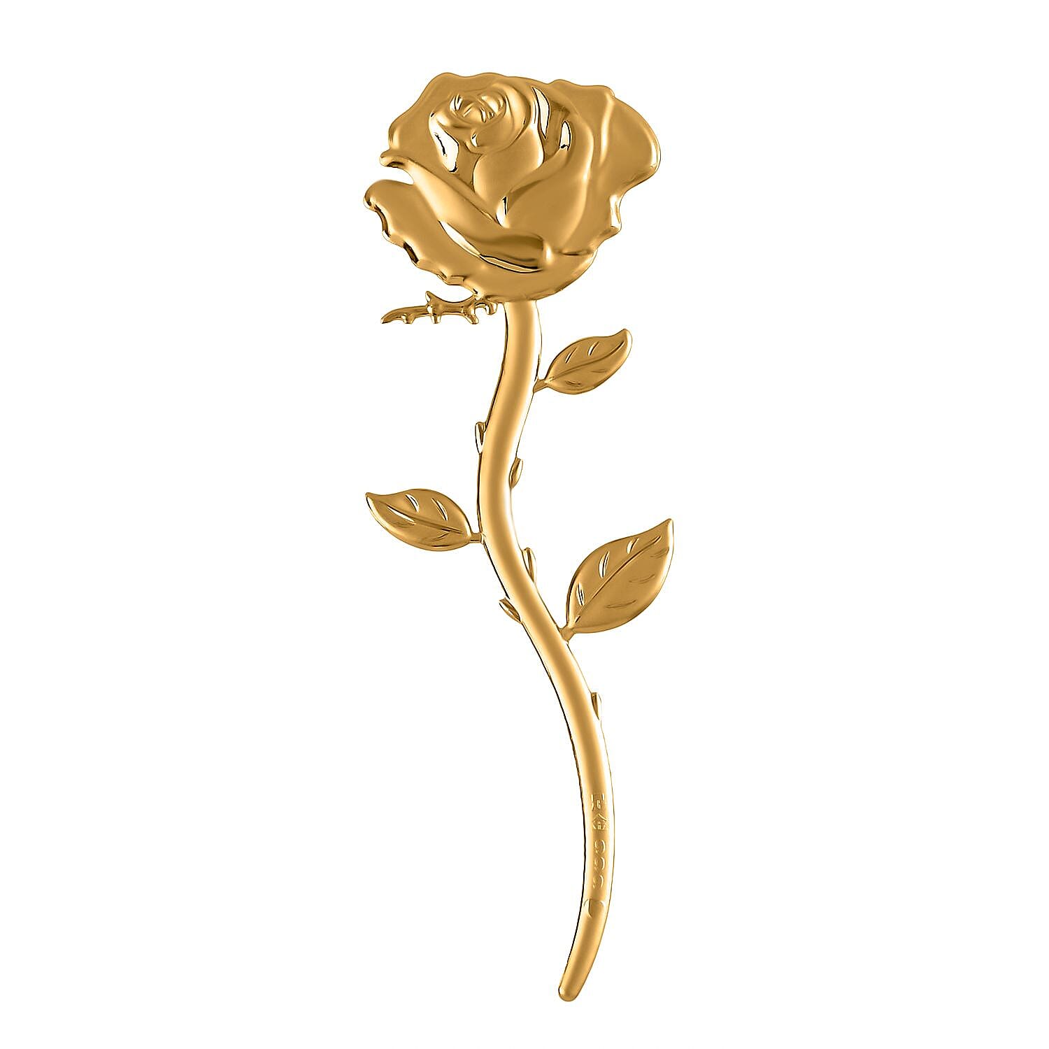 24K Yellow Gold Rose 8050099 0