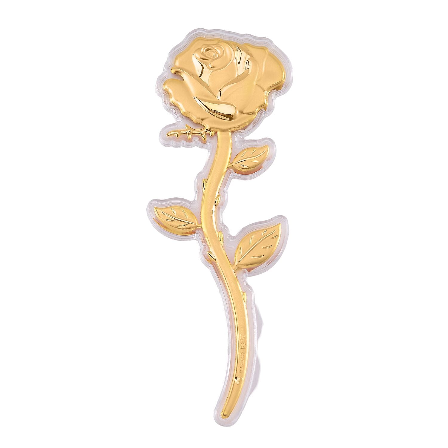 24K Yellow Gold Rose 8050099 3