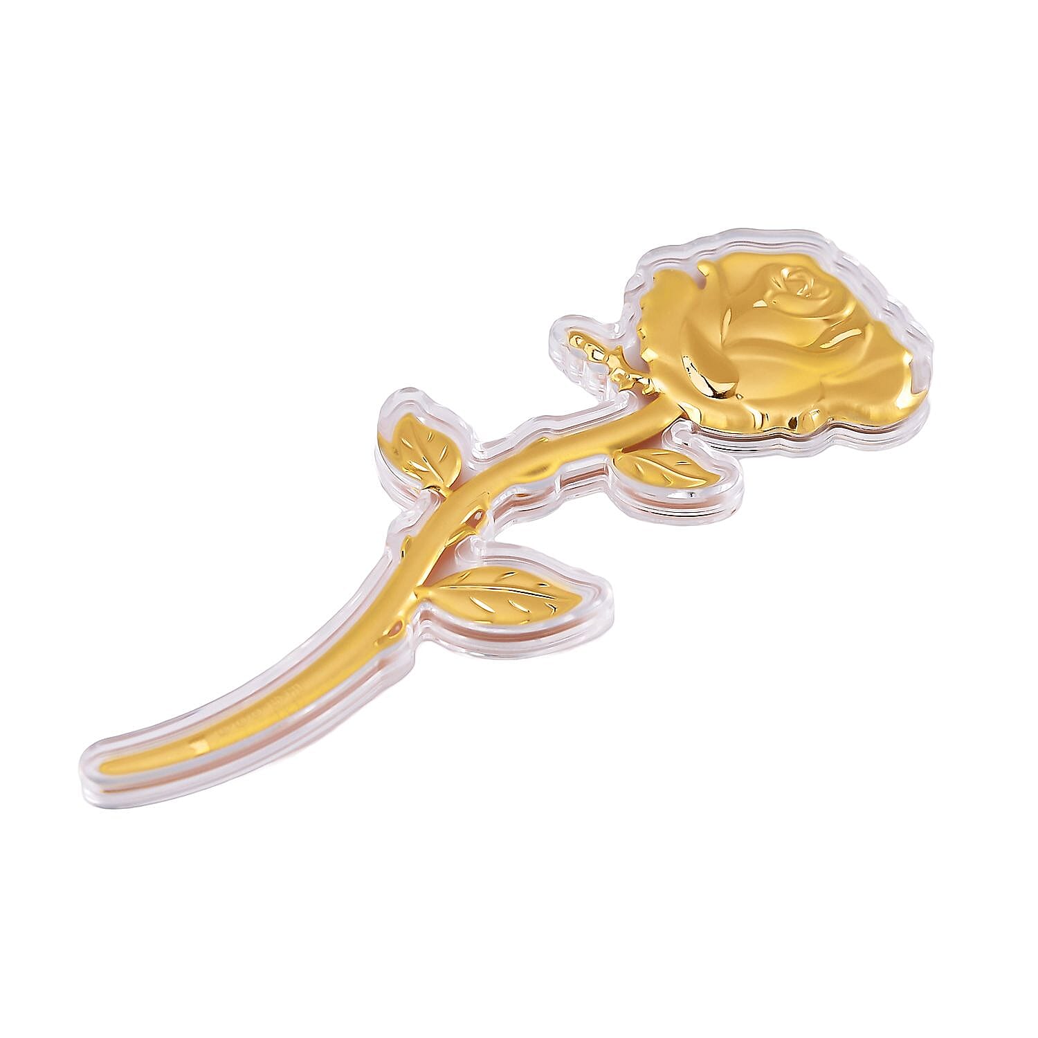 24K Yellow Gold Rose 8050099 4
