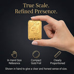 24K Yellow Gold (99.9% Purity) Embossed Squirrel Collectible (39.70 x 25.50 MM)