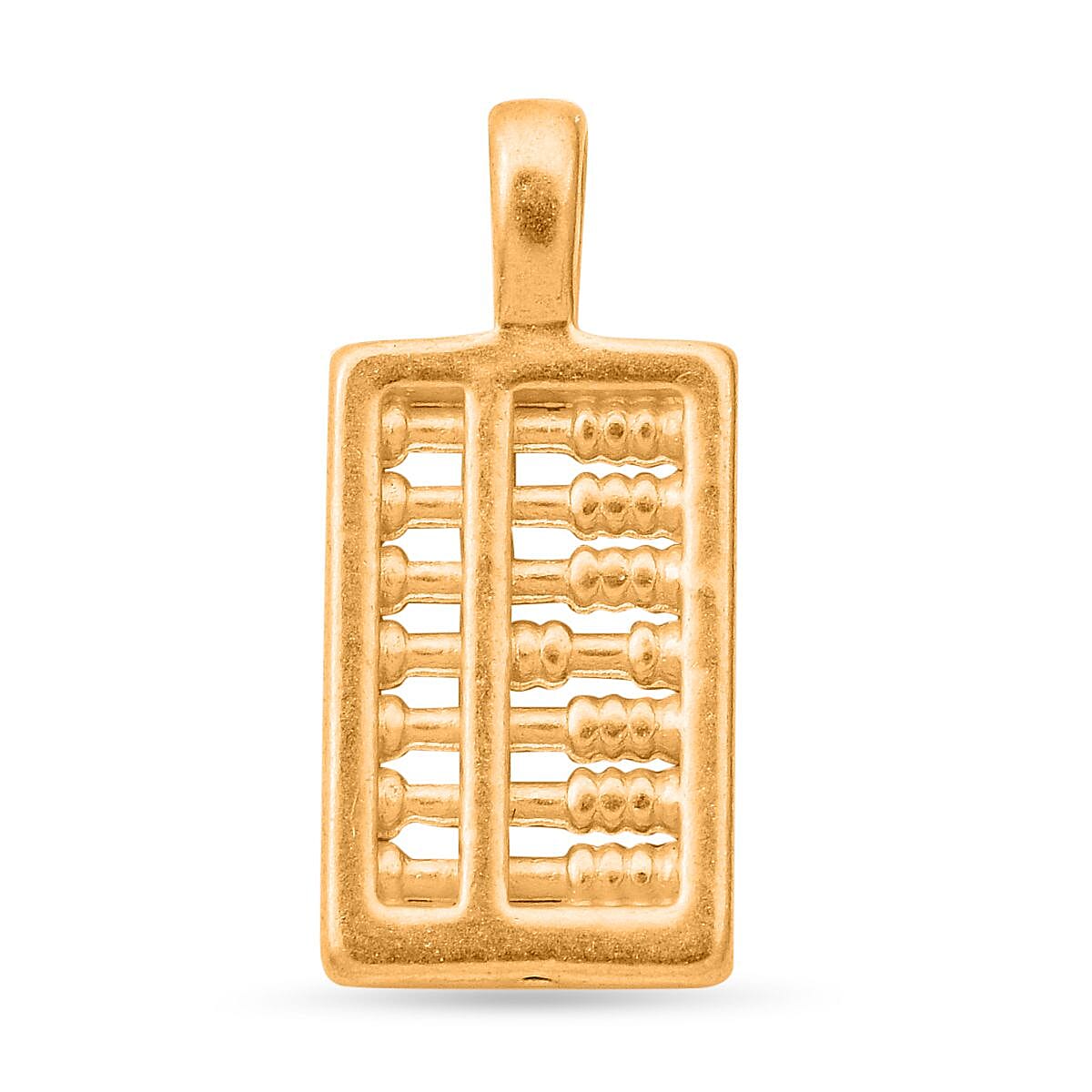 24K Yellow Gold Abacus Pendant 8015947 0