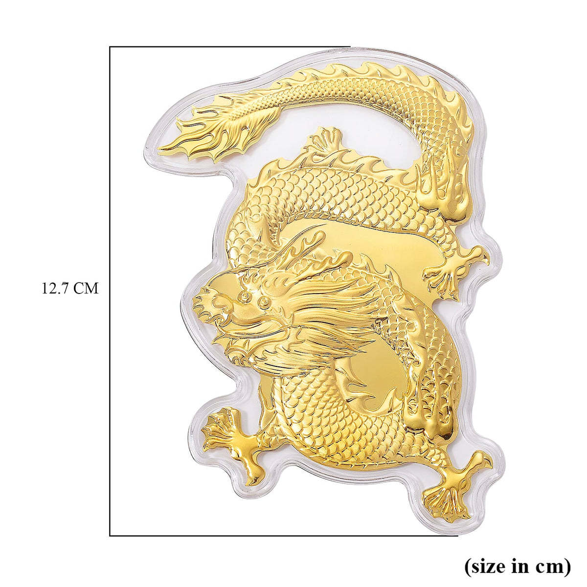 24K Yellow Gold Dragon Pattern Collectable V32740879 8