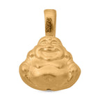 24K Yellow Gold Laughing Buddha Pendant