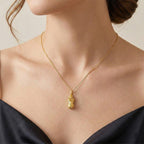 24K Yellow Gold Pixiu Pendant