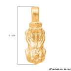 24K Yellow Gold Pixiu Pendant