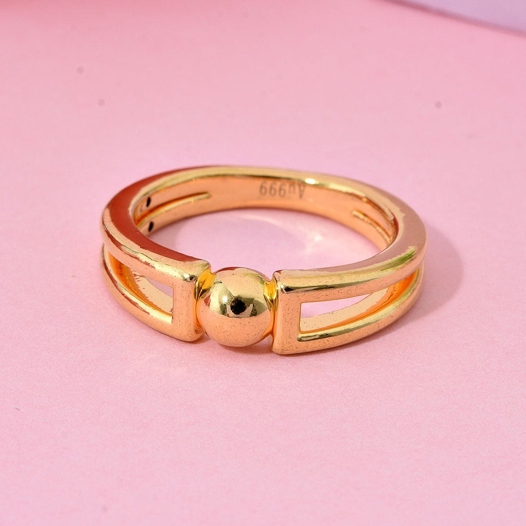 Designer Inspired - 24K Yellow Gold (99.9% Gold Purity) Ring