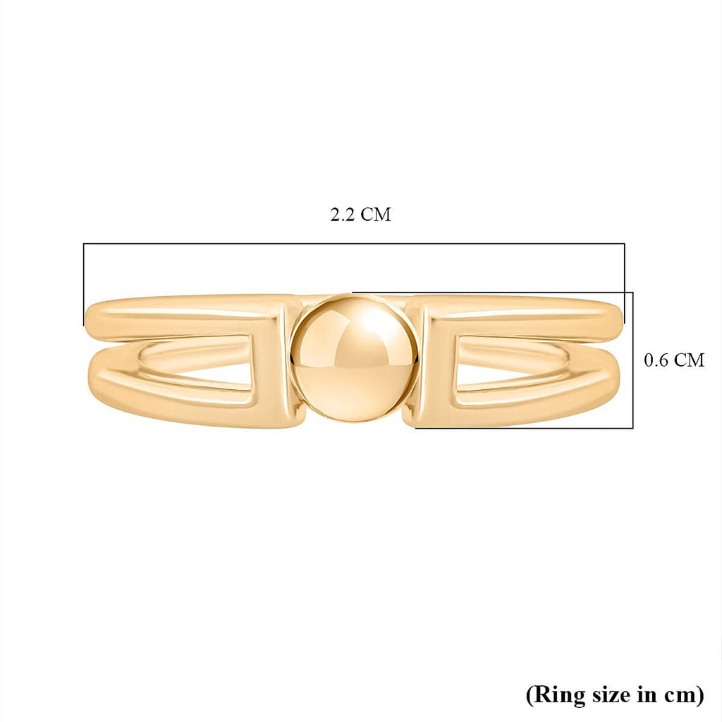 Designer Inspired - 24K Yellow Gold (99.9% Gold Purity) Ring