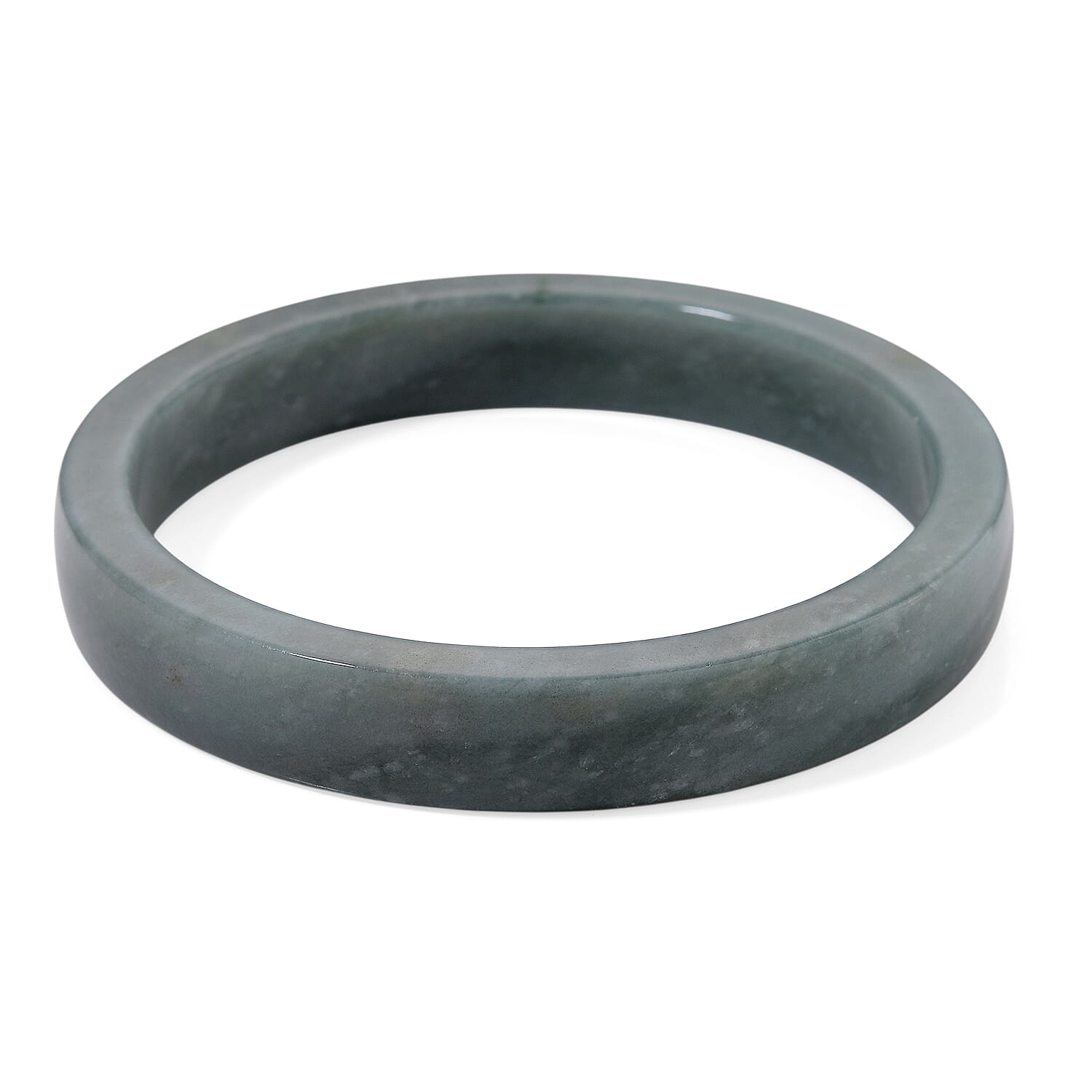 24K Yellow Gold Standard Natural Type A Jadeite Bangle (Size 7.5) 200.00 Ct. 8251577 4