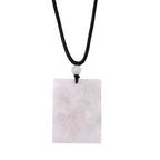Natural Type A  Jade with 24K Yellow Eagle Gold Pendant with Cotton Thread (Size - 28 Adjustable) 105.00 Ct.