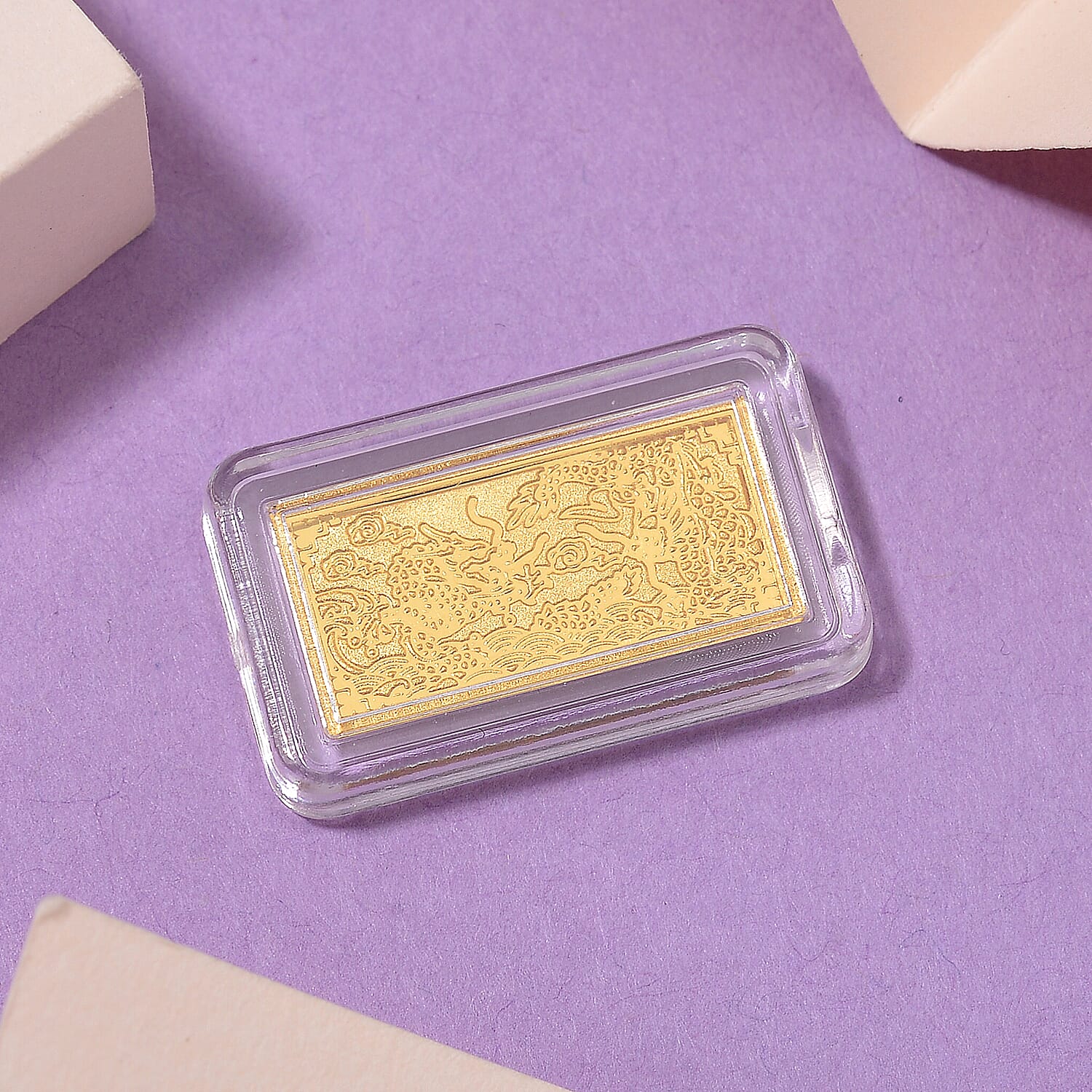 Pre-Vicenza Showcase Buy- 24K Gold (99.9% Gold Purity) Bar 20X10 mm - 8023197 2