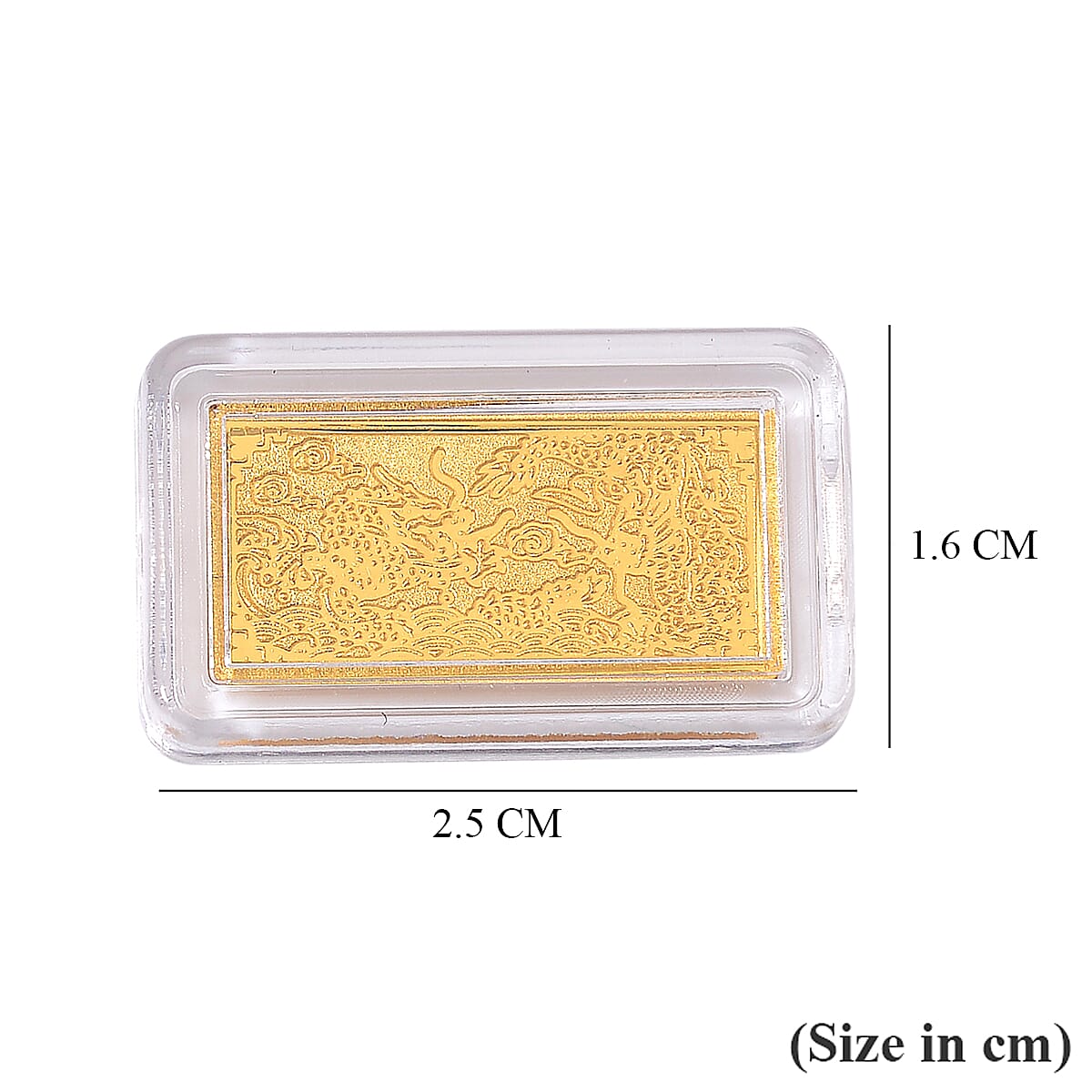 Pre-Vicenza Showcase Buy- 24K Gold (99.9% Gold Purity) Bar 20X10 mm - 8023197 5