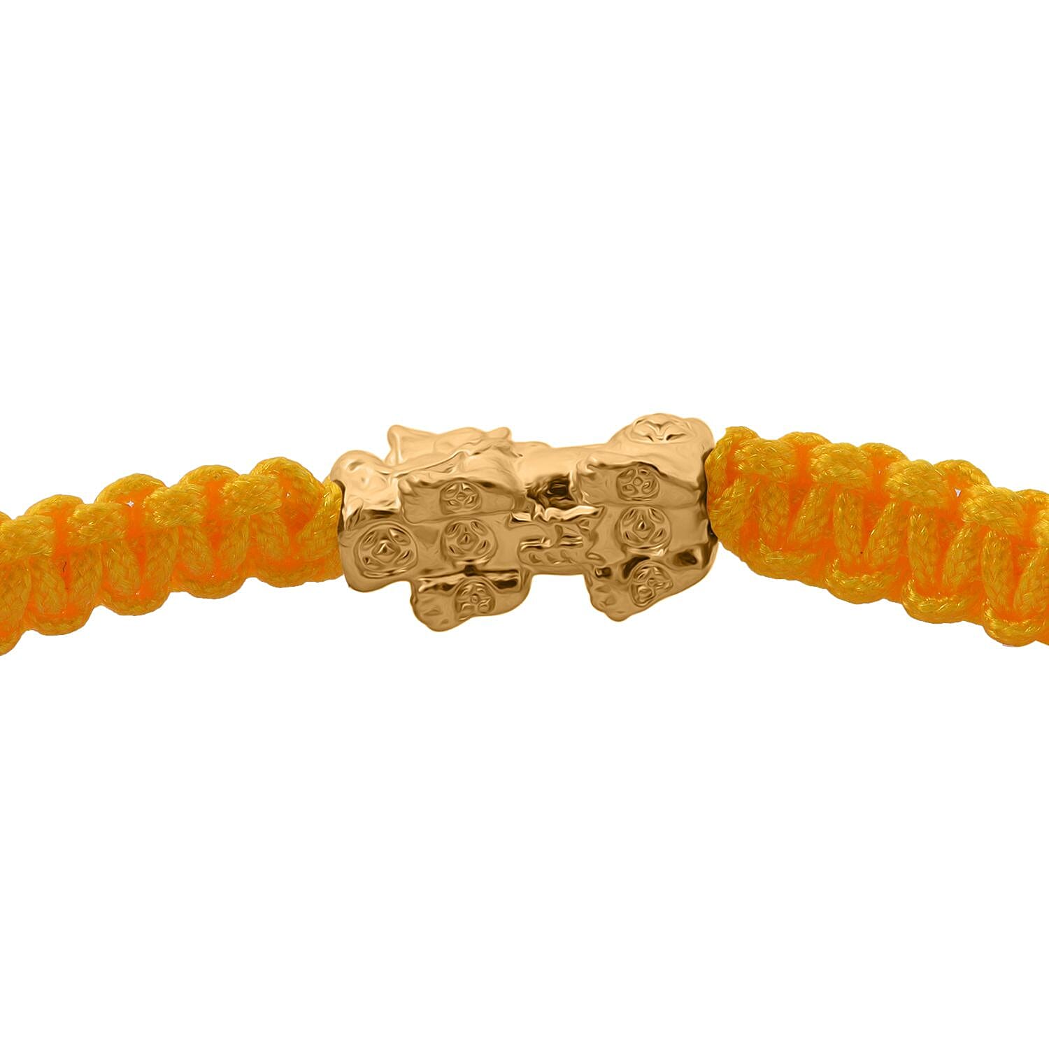 24K Yellow Gold Standard Yellow Thread Bracelet (Size - 7 Adjustable) 7990745 3