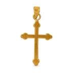 Treasure Deal- 24K Yellow Gold Cross Pendant