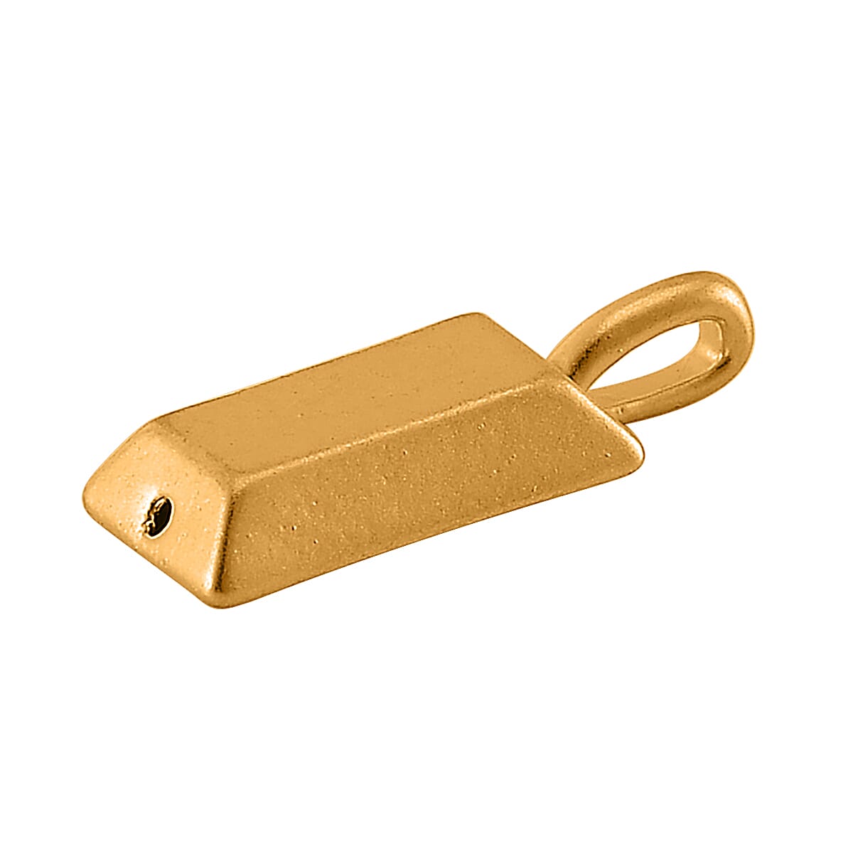 First Time Ever - 24K Yellow Gold Ingot Bar Pendant (99.9 % Purity) 7832632 4