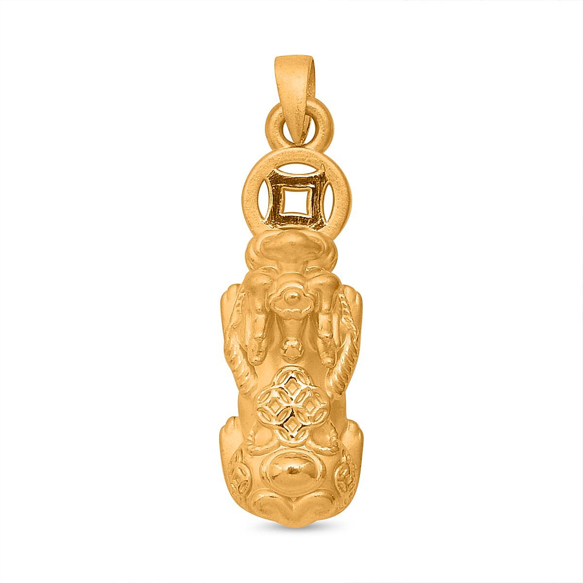 24K Yellow Gold Pixiu Pendant 8087776 0