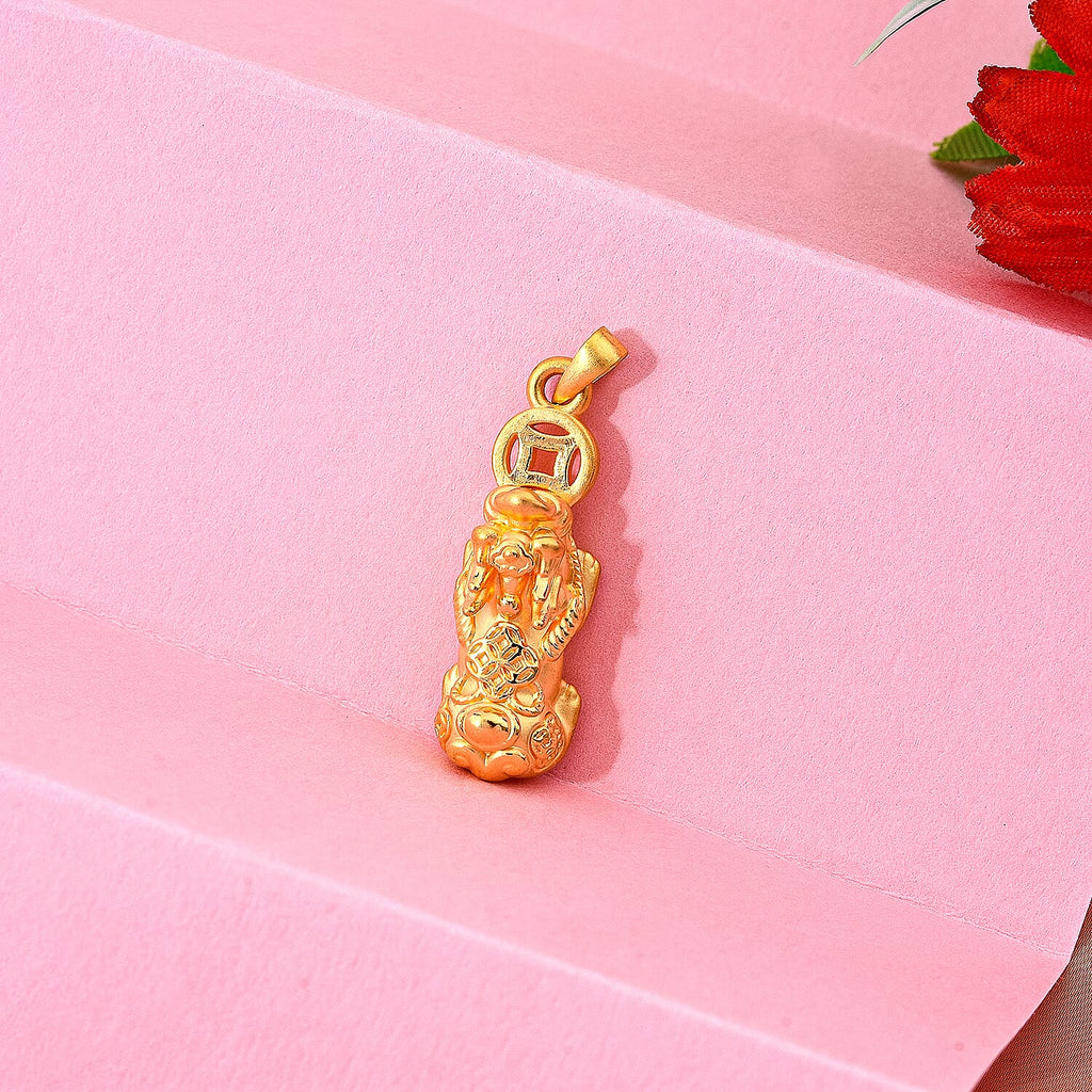 24K Yellow Gold Standard Pendant