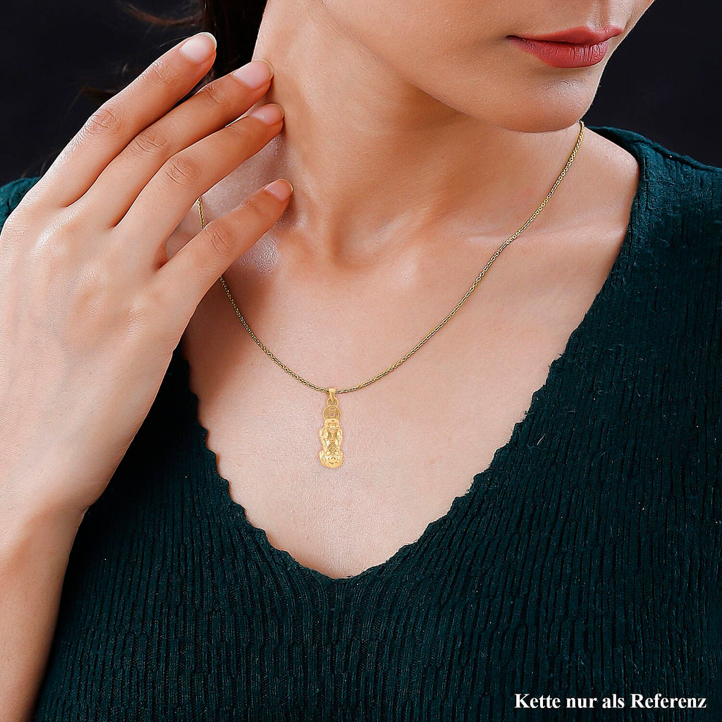 24K Yellow Gold Standard Pendant