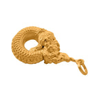 24K Yellow Gold Dragon Pendant, Gold Wt. 1.30 Gms.