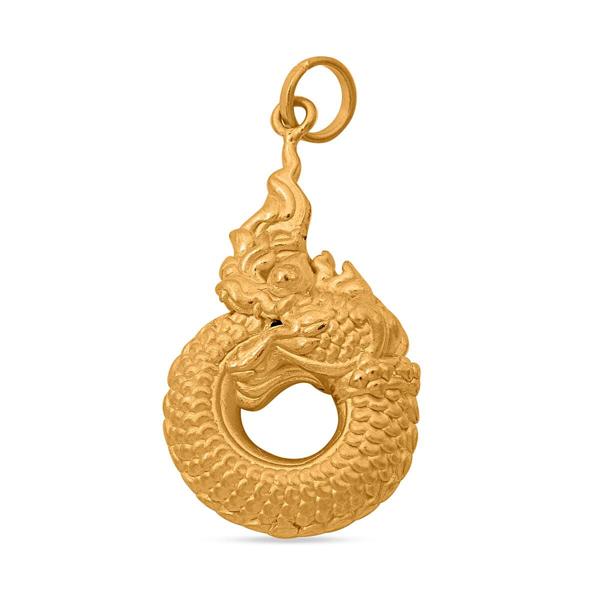 24K Yellow Gold Dragon Pendant, Gold Wt. 1.30 Gms. 7991128 4