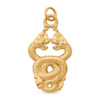 24K Yellow Gold Pendant (99.9% Purity)