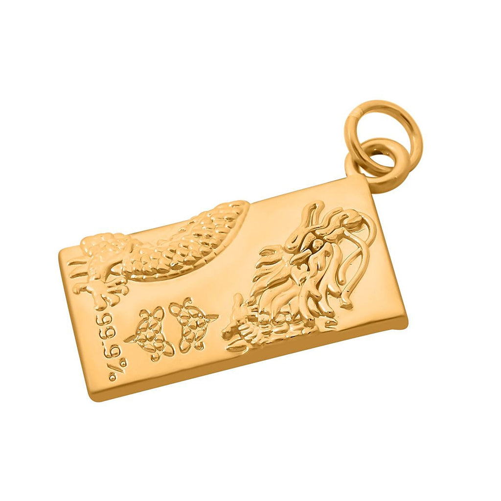 24K Yellow Gold Standard Pendant