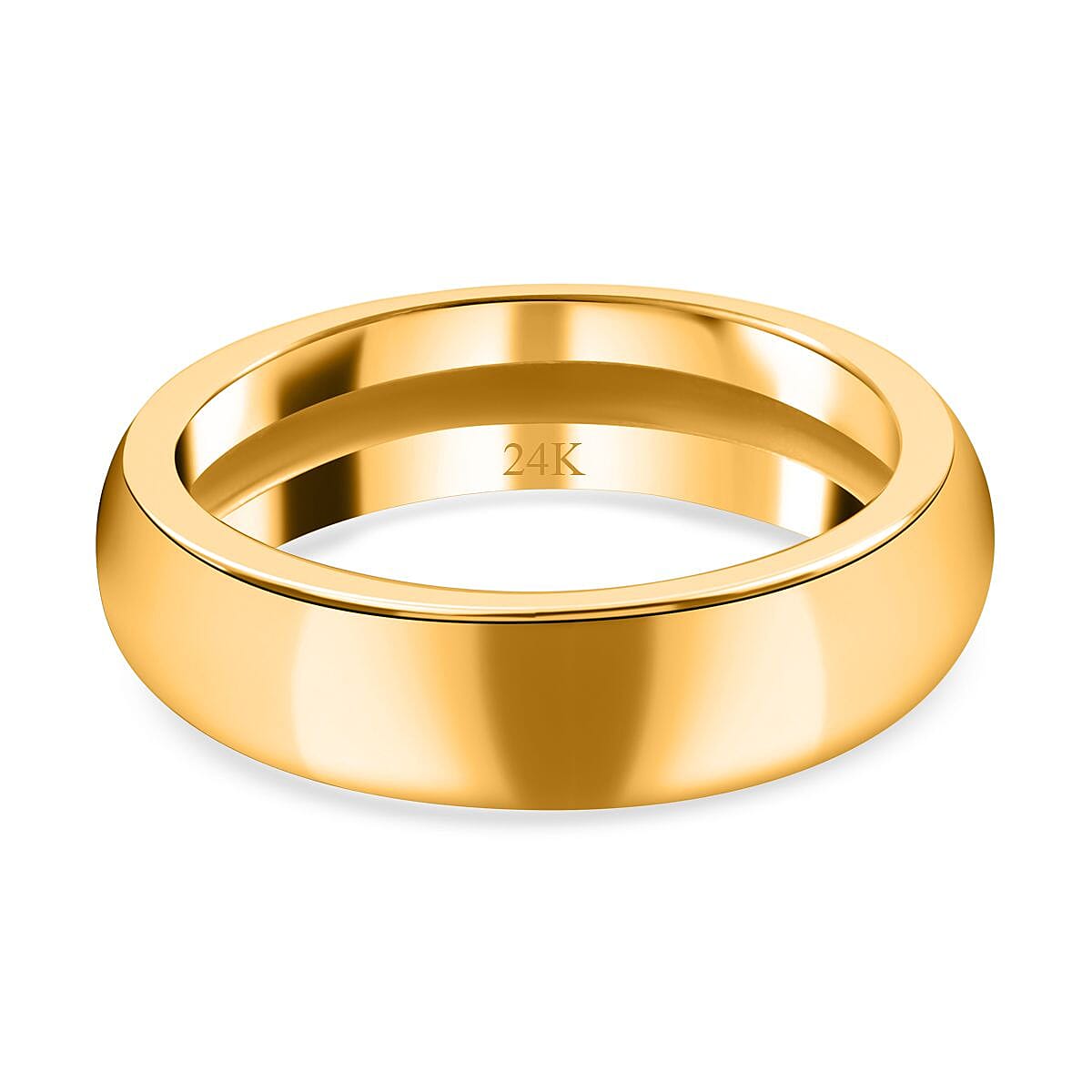 First Time Ever - 24K Yellow Gold Band Ring (99.9% Gold Purity) 7756656 0