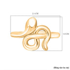 One Time Deal- 24K (99.99% Purity) Yellow Gold Serpent Ring