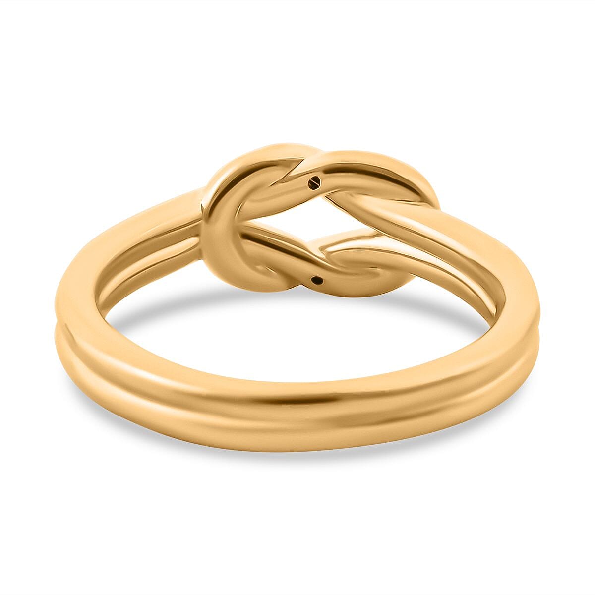 24K Yellow Gold Knot Ring 8269454 4