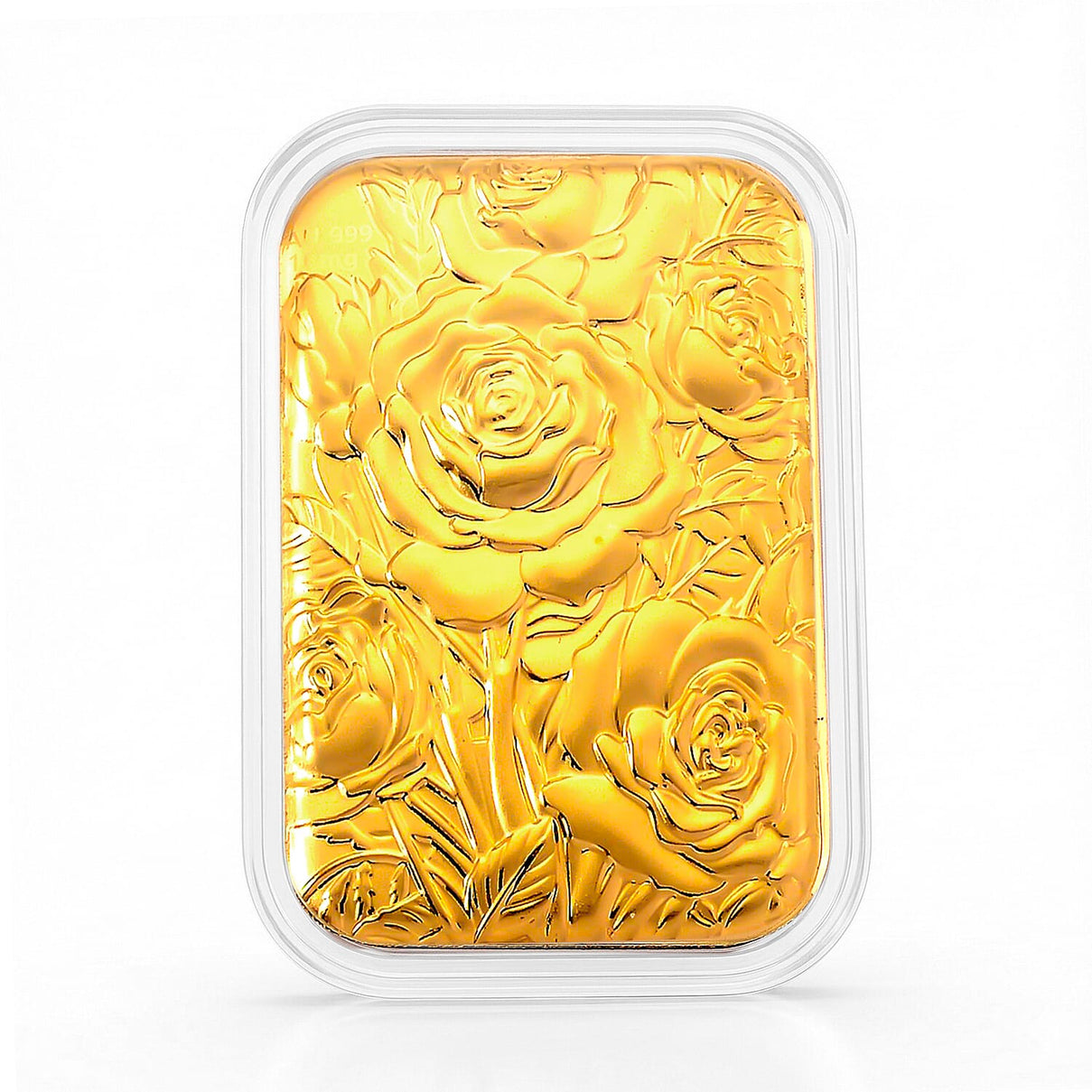 24K Gold (99.9% Purity) Embossed Rose Collectable 8325205 0