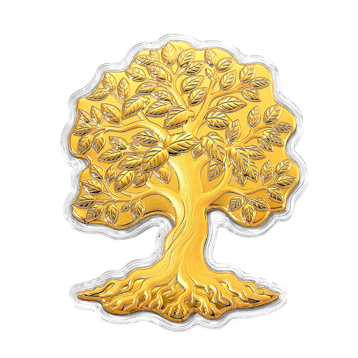 24K Yellow Gold (99.9% Purity) Tree of Life Piece â€“ 12cm 8378343 1