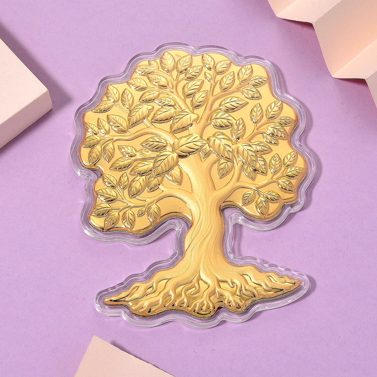 24K Yellow Gold (99.9% Purity) Tree of Life Piece â€“ 12cm 8378343 2