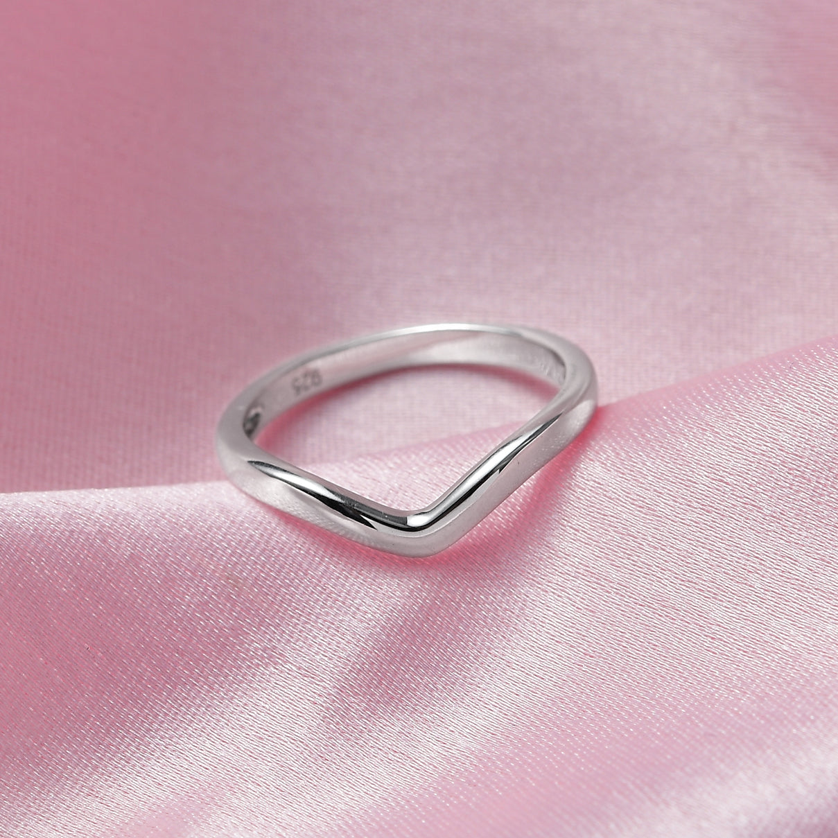 Wishbone Ring in Yellow Gold Plated Sterling Silver 2599143 2