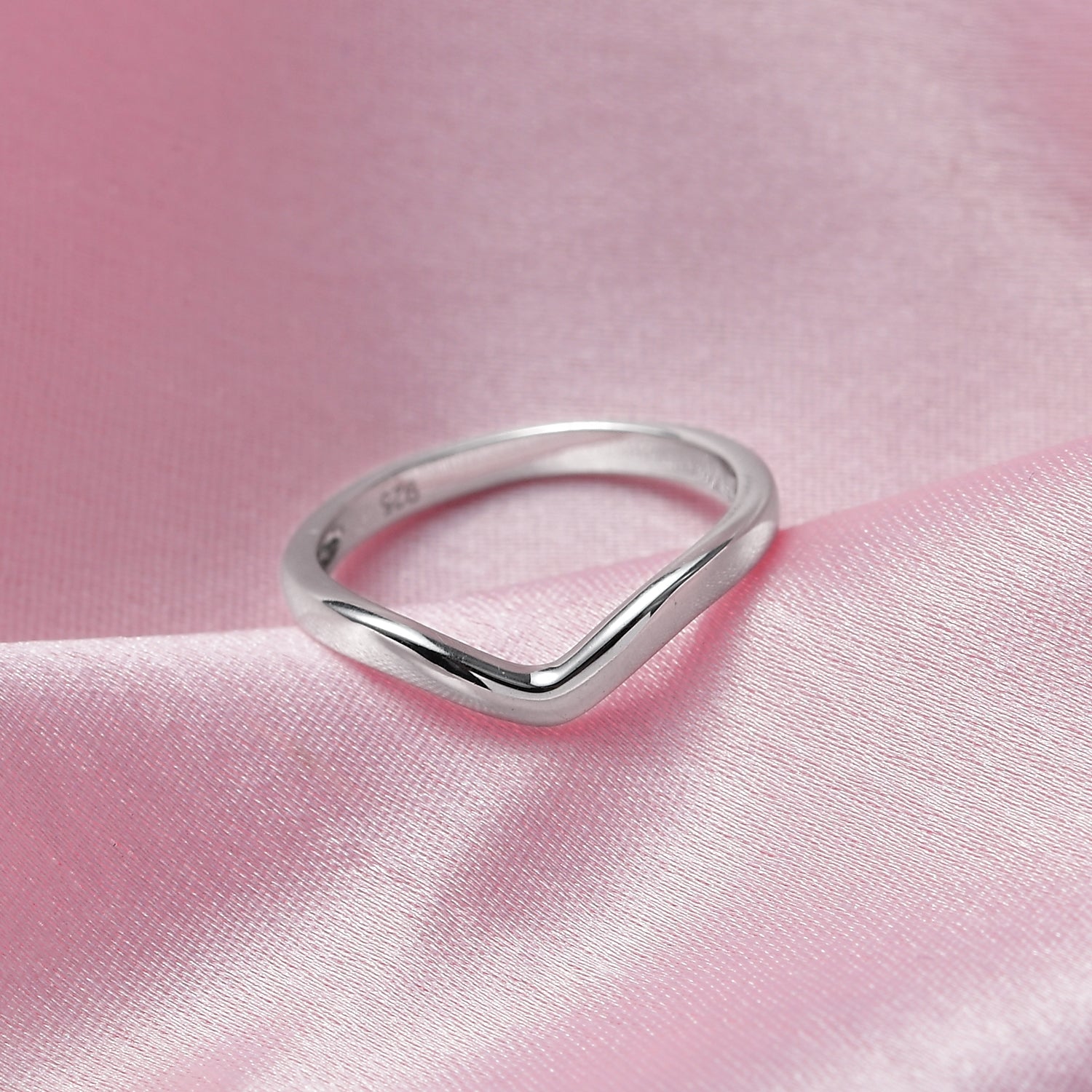 Wishbone Ring in Yellow Gold Plated Sterling Silver 2599143 2
