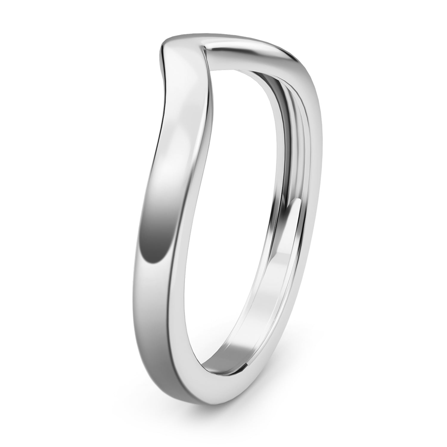 Wishbone Ring in Yellow Gold Plated Sterling Silver 2599143 4