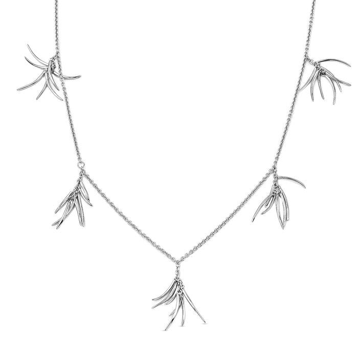 RACHEL GALLEY Rhodium Overlay Sterling Silver Necklace (Size - 18/24/30), Silver Wt. 25.20 Gms 2761866 1
