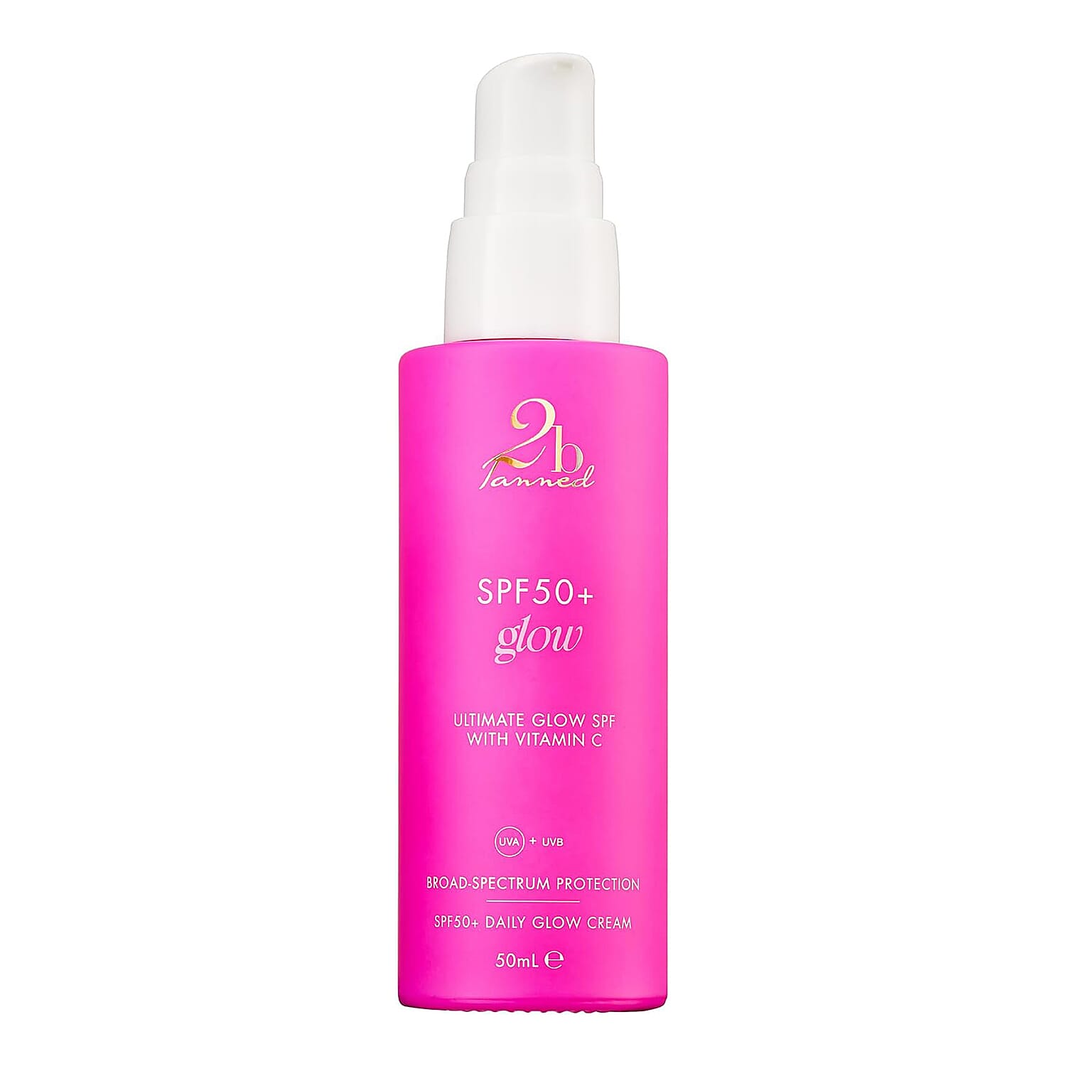 2bTanned SPF50 Glow (Bottle) - 50ml 8479771 0