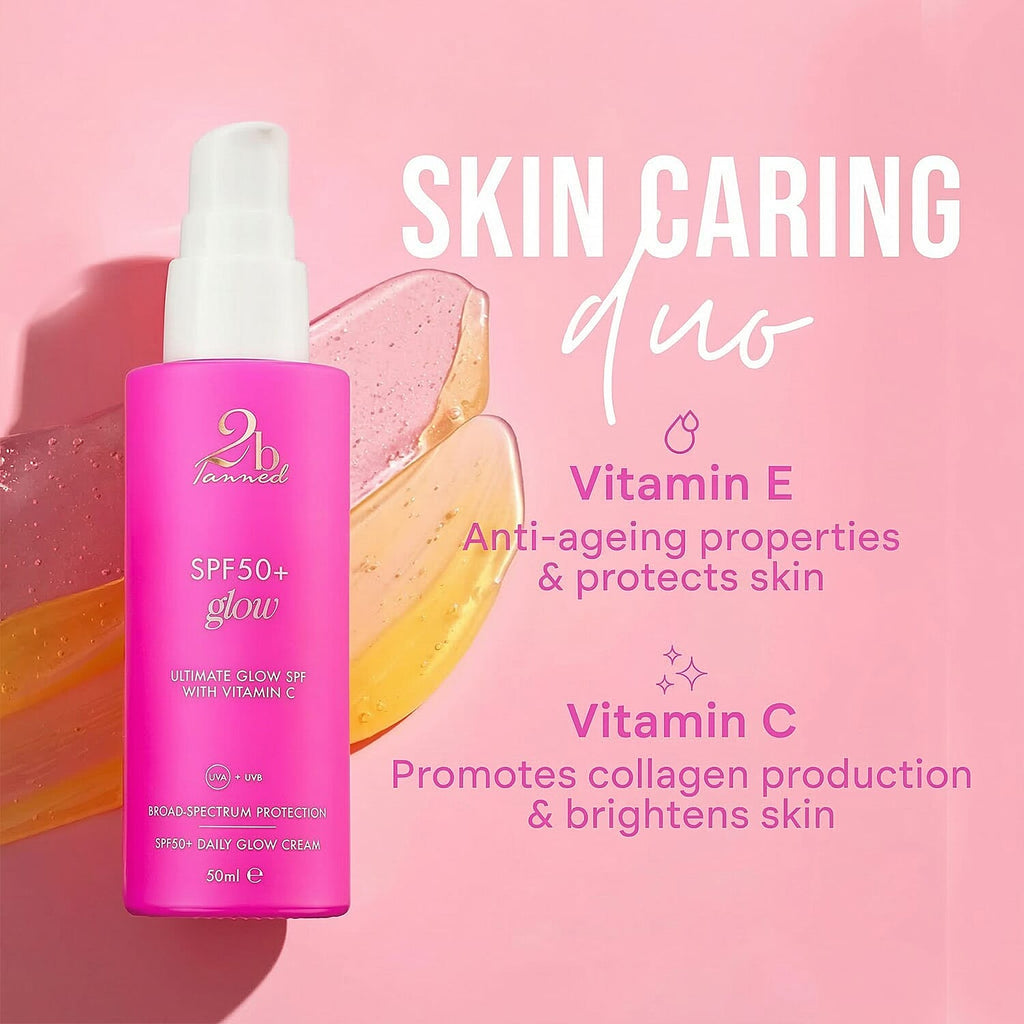 NEW LAUNCH- 2bTanned SPF50 Glow - Daily Cream - 50ml