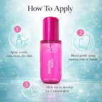 2bTanned Self Tanning Water (Sugar Cloud Scented) - 100ml
