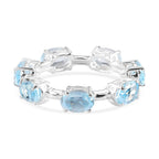 Sky Blue Topaz Ring in Sterling Silver 3.0 Ct.