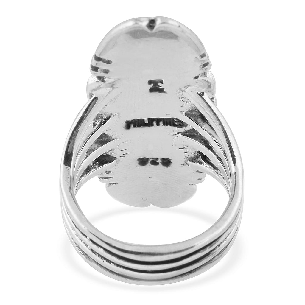 Santa Fe Collection - Spiny Turquoise Ring in Sterling Silver
