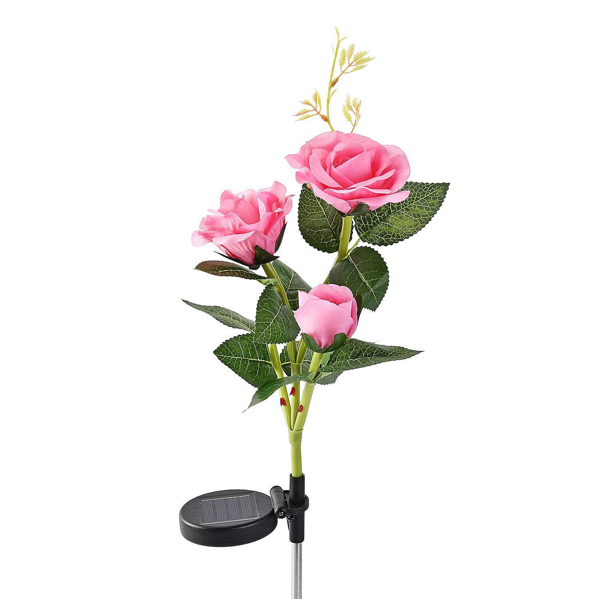 3 Heads Solar LED Light for Outdoor (Size 80cm) - Pink 7264638 2