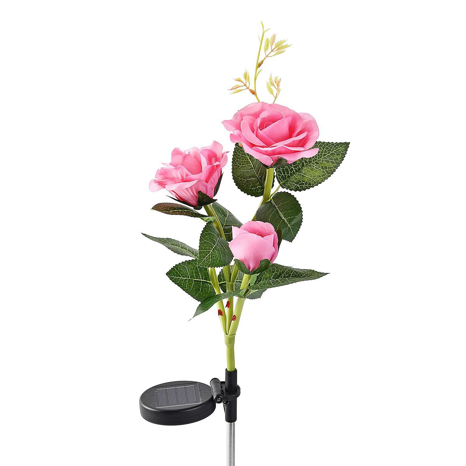 3 Heads Solar LED Light for Outdoor (Size 80cm) - Pink 7264638 2