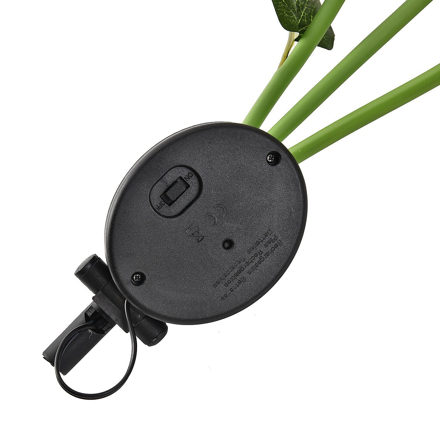 3 Heads Solar LED Light for Outdoor (Size 80cm) - Pink 7264638 5