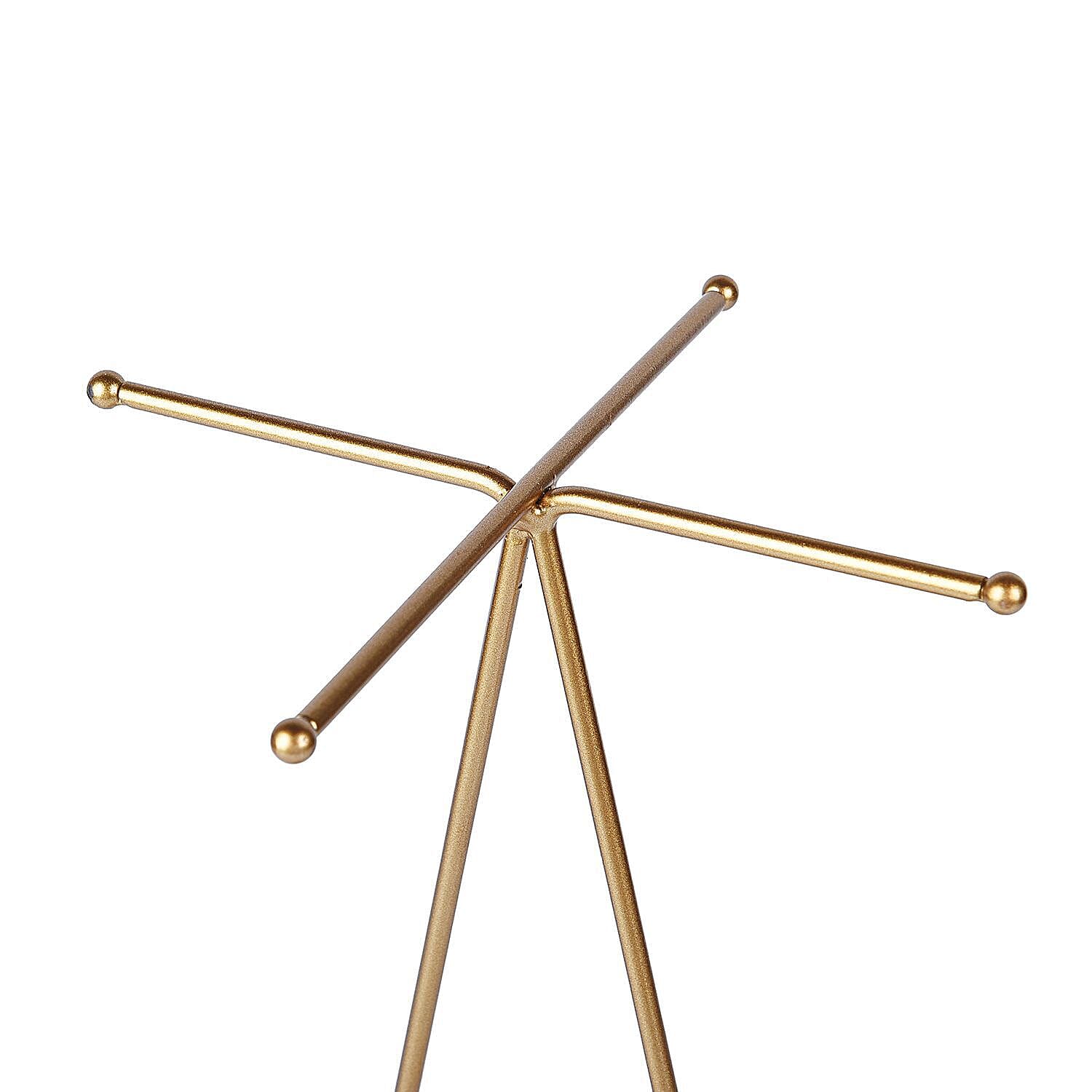 3 Layer Cone-Shaped Jewellery Rack (Size 37x15x15 Cm) - Gold 6726218 4