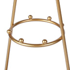 3 Layer Cone-Shaped Jewellery Rack (Size 37x15x15 Cm) - Gold