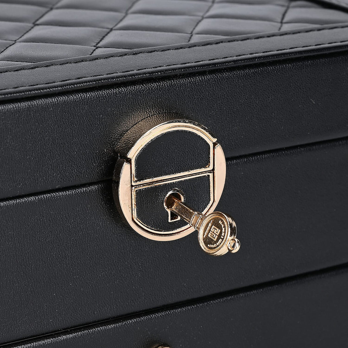 3-Layer Jewellery Box with Lock and Key V32580353 11